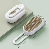 Brosse à vapeur électrique pour chiens