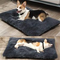 Coussin anti-stress en peluche déhoussable pour chien