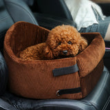 Panier moelleux pour voiture pour chien - Sérénité-Canine