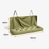 Coussin lit de voiture pour chien XXL sécurisé - Sérénité-Canine