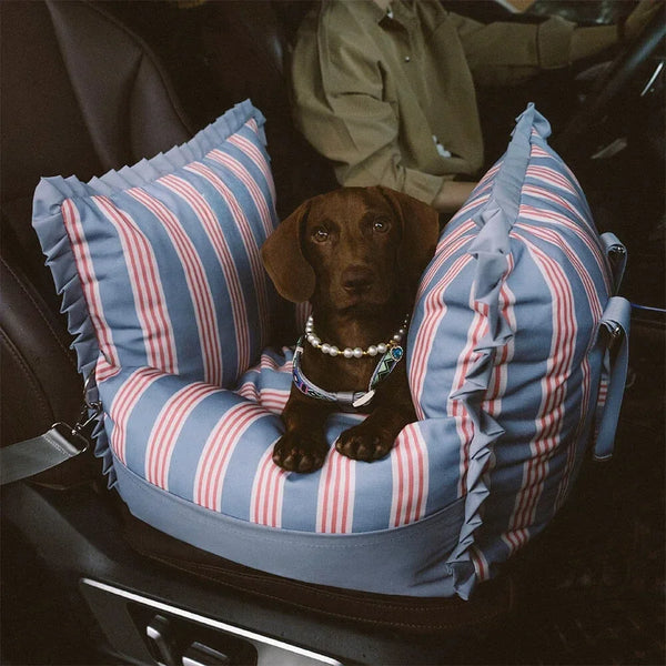 Panier design de voiture pour chien - Sérénité-Canine