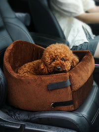 Panier moelleux pour voiture pour chien - Sérénité-Canine