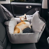 Siège de voiture portable pour chien avec sangles - Sérénité-Canine