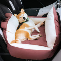 Siège de voiture portable pour chien avec sangles - Sérénité-Canine