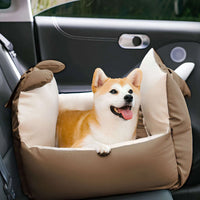 Siège de voiture portable pour chien avec sangles - Sérénité-Canine