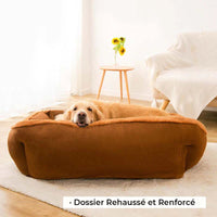 Canapé XXL polaire pour chien | Refuge du Prince - Coussin pour chien