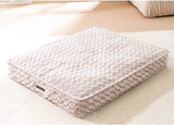 Matelas extra large en velours pour chien | Rêverie Veloutée - Sérénité-Canine