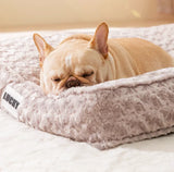 Matelas extra large en velours pour chien | Rêverie Veloutée - Sérénité-Canine