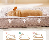 Matelas extra large en velours pour chien | Rêverie Veloutée - Sérénité-Canine