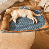 Matelas pour chien rembourré | Havre de velours - Sérénité-Canine