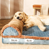 Matelas pour chien rembourré | Havre de velours - Sérénité-Canine