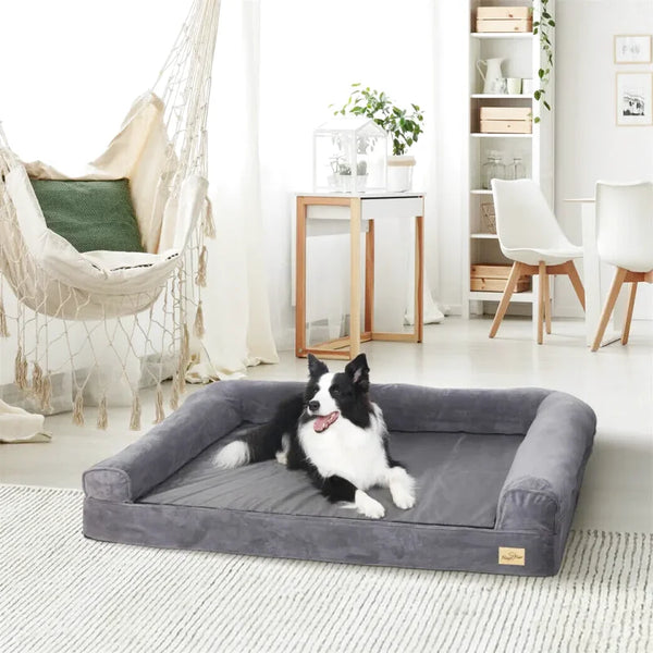 Matelas traversin orthopédique pour chien - Sérénité-Canine