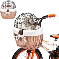 Panier à vélo pour chien avec cage - Sérénité-Canine