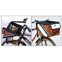 Panier portable à vélo pour chien - Sérénité-Canine