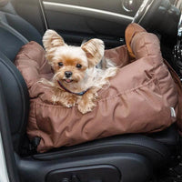 Siège auto rembourré pour petit chien - Sérénité-Canine